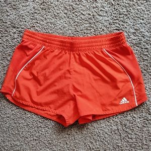 Addidas Red Running Shorts